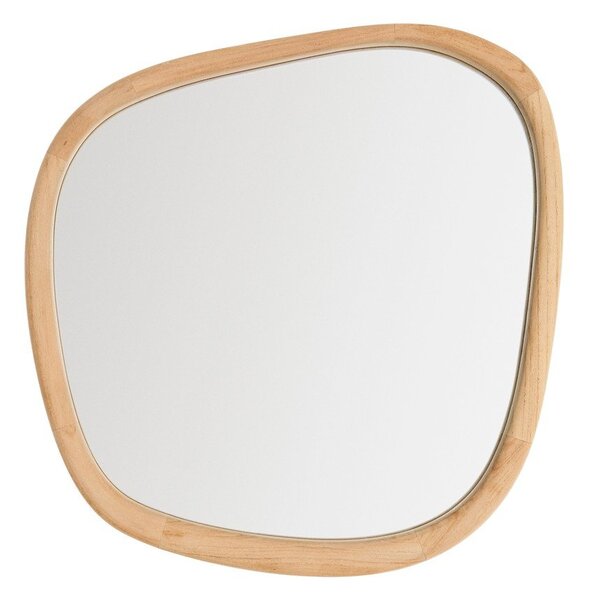 Fali tükör tömörfa kerettel 45,5x47 cm Alura – Kave Home