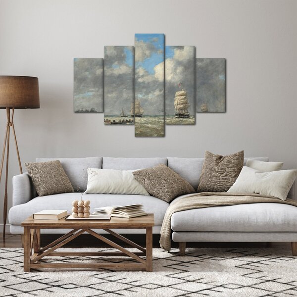 Kép - Eugène Boudin, Le Havre, reprodukciók (150x105 cm)