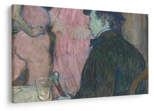 Kép - Henri de Toulouse-Lautrec, Maxime Dethomas, reprodukciók (90x60 cm)