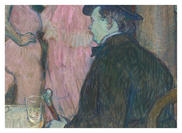 Kép - Henri de Toulouse-Lautrec, Maxime Dethomas, reprodukciók (70x50 cm)
