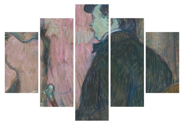 Kép - Henri de Toulouse-Lautrec, Maxime Dethomas, reprodukciók (150x105 cm)