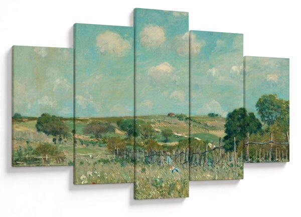 Kép - Alfred Sisley, Meadow, reprodukciók (150x105 cm)