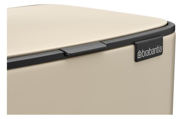 Bézs acél pedálos szemetes 12 l Bo – Brabantia