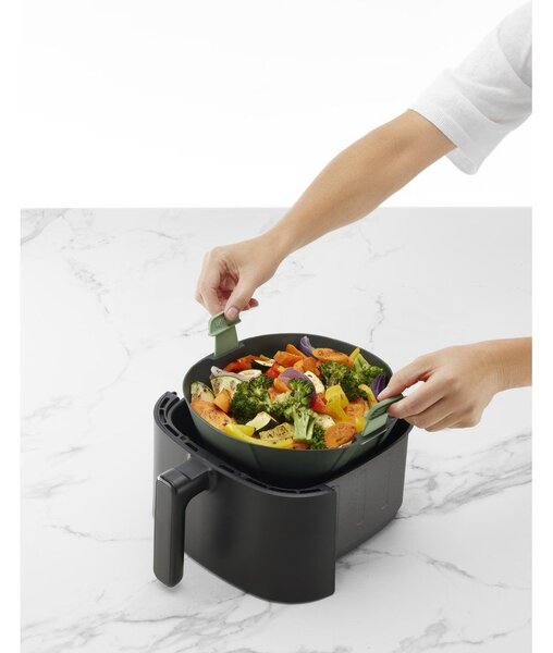 Szilikon sütőforma forrólevegős fritőzhöz 23x23 cm L – Lékué