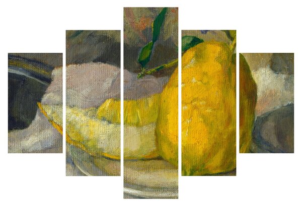 Kép - French 19th Century, Melon and Lemon, reprodukciók (150x105 cm)