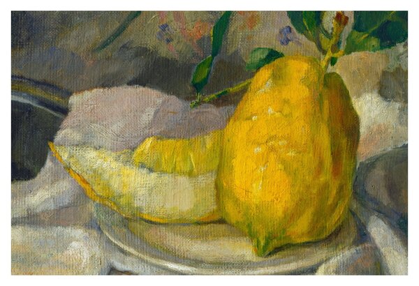 Kép - French 19th Century, Melon and Lemon, reprodukciók (90x60 cm)