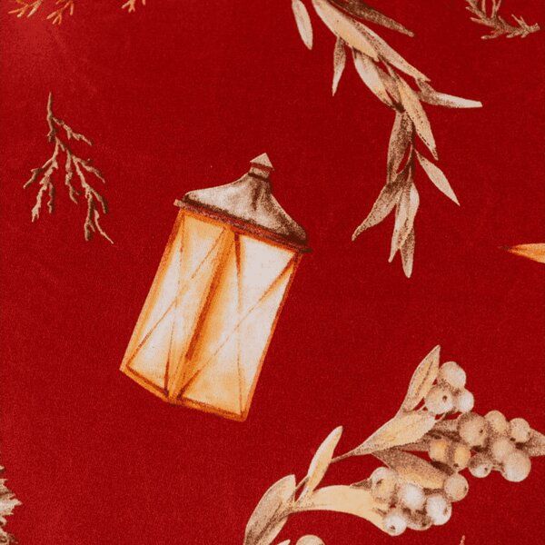 Mikroszálas ágyneműhuzat GOLD CHRISTMAS piros Ágyneműhuzat mérete: 70 x 90 cm | 140 x 220 cm