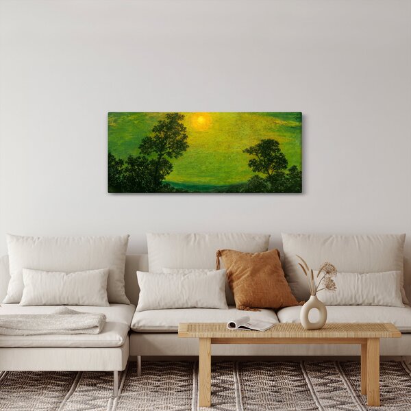Kép - Imitator of Ralph Albert Blakelock, Moonlight, reprodukciók (120x50 cm)