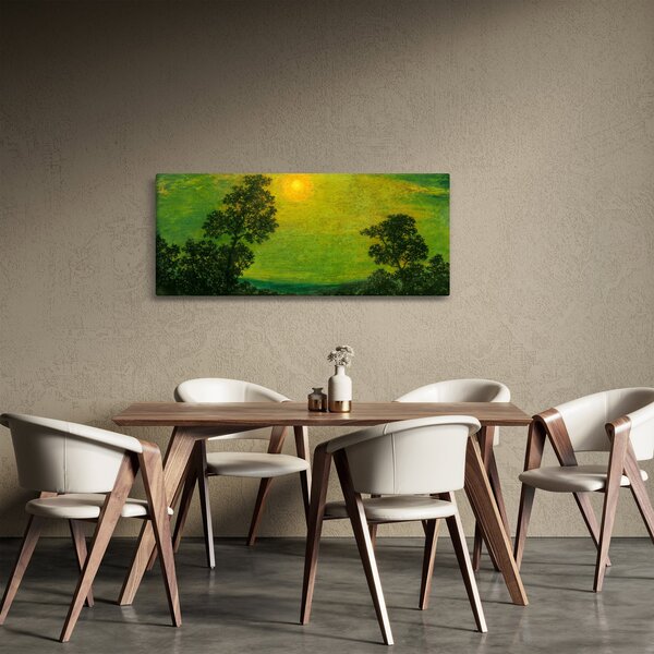 Kép - Imitator of Ralph Albert Blakelock, Moonlight, reprodukciók (120x50 cm)