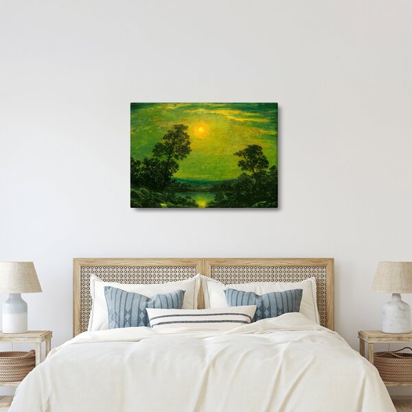 Kép - Imitator of Ralph Albert Blakelock, Moonlight, reprodukciók (70x50 cm)