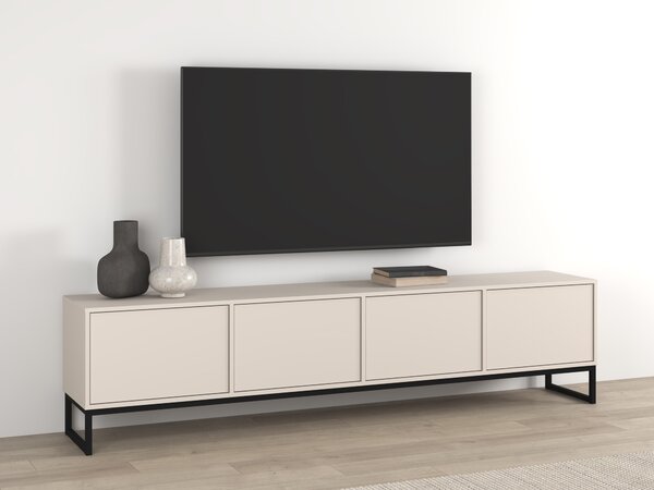 TV-állvány Maravio 101, Laminált forgácslap, 50x209x37cm, Kasmír
