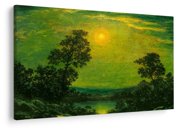 Kép - Imitator of Ralph Albert Blakelock, Moonlight, reprodukciók (90x60 cm)