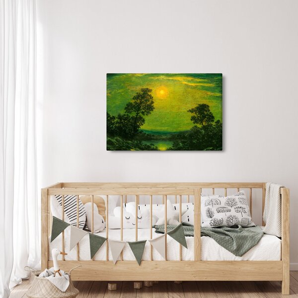 Kép - Imitator of Ralph Albert Blakelock, Moonlight, reprodukciók (90x60 cm)