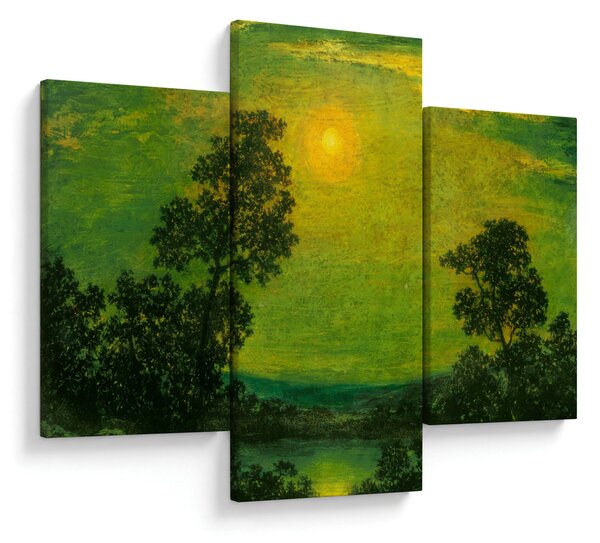 Kép - Imitator of Ralph Albert Blakelock, Moonlight, reprodukciók (90x60 cm)