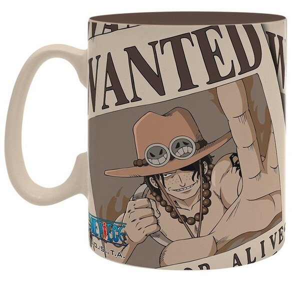 Bögre One Piece - Wanted Ace