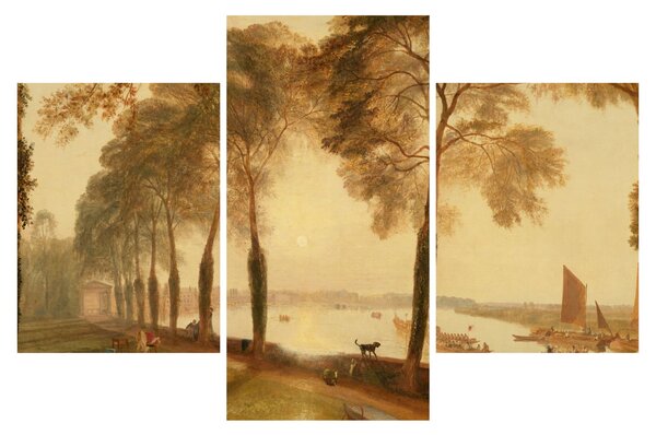 Kép - Joseph Mallord William Turner, Mortlake Terrace, reprodukciók (90x60 cm)