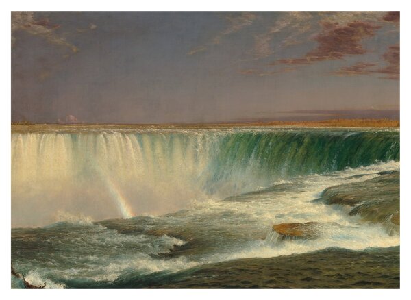 Kép - Frederic Edwin Church, Niagara, reprodukciók (70x50 cm)