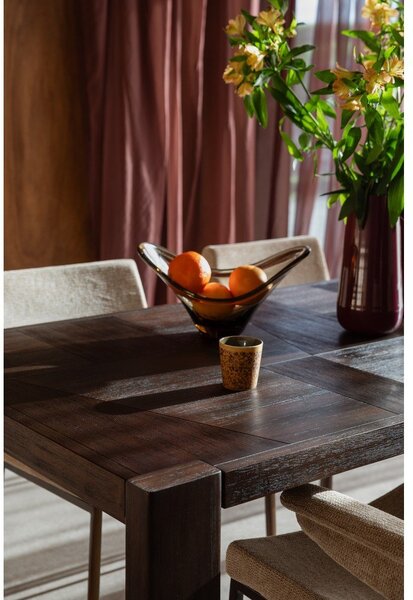 Tömörfa étkezőasztal 90x180 cm Bruneau – Dutchbone