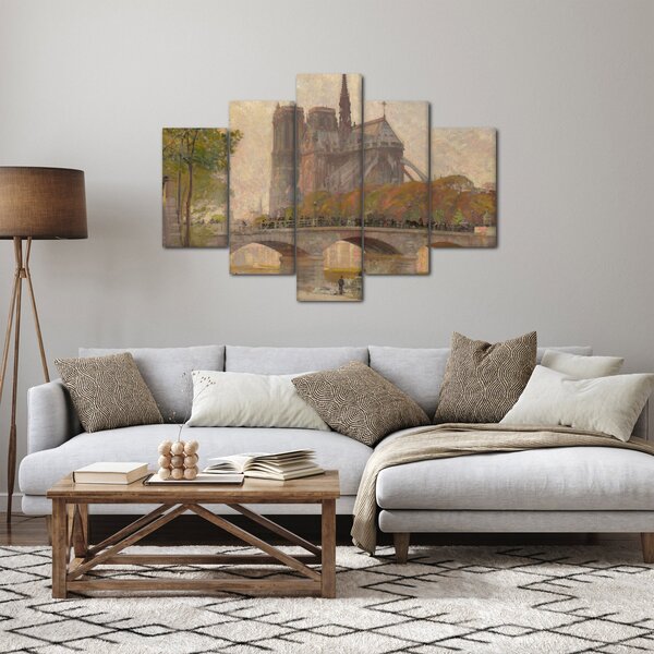 Kép - Robert William Vonnoh, Notre Dame de Paris, reprodukciók (150x105 cm)