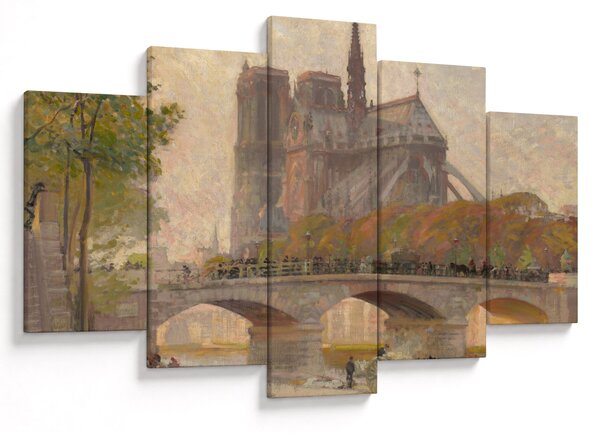 Kép - Robert William Vonnoh, Notre Dame de Paris, reprodukciók (150x105 cm)
