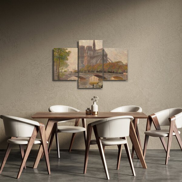 Kép - Robert William Vonnoh, Notre Dame de Paris, reprodukciók (90x60 cm)