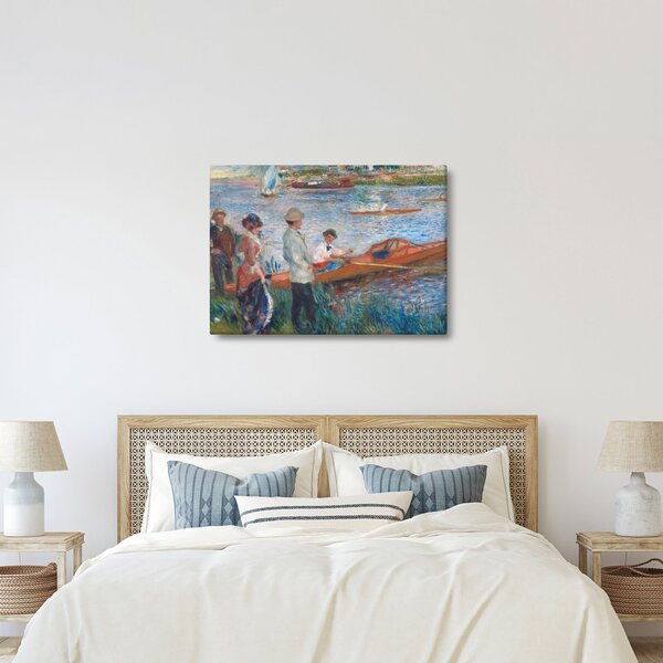 Kép - Auguste Renoir, Oarsmen at Chatou, reprodukciók (70x50 cm)