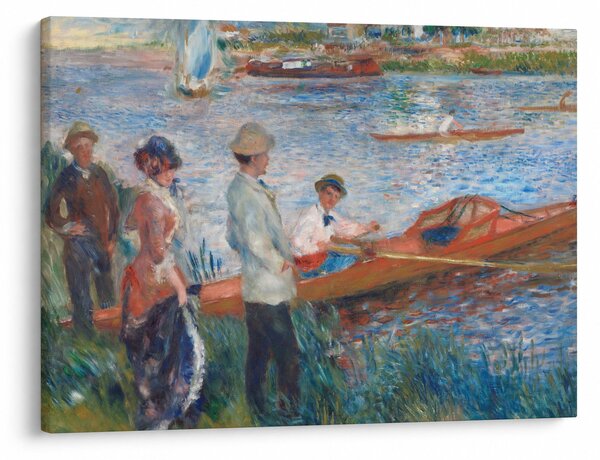 Kép - Auguste Renoir, Oarsmen at Chatou, reprodukciók (70x50 cm)