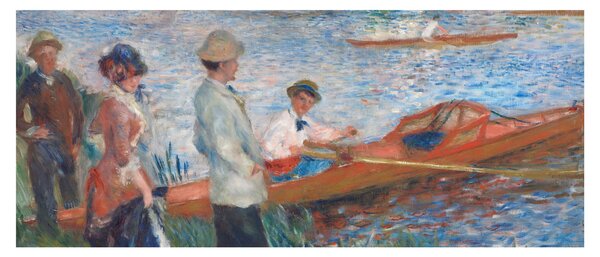 Kép - Auguste Renoir, Oarsmen at Chatou, reprodukciók (120x50 cm)