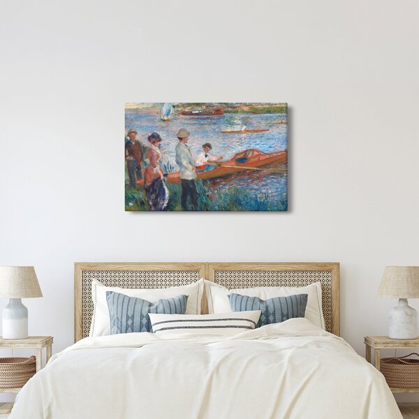 Kép - Auguste Renoir, Oarsmen at Chatou, reprodukciók (90x60 cm)