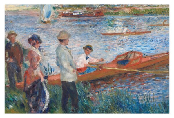 Kép - Auguste Renoir, Oarsmen at Chatou, reprodukciók (90x60 cm)