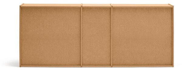 Natúr színű komód 197x80x40 cm Wally – Teulat