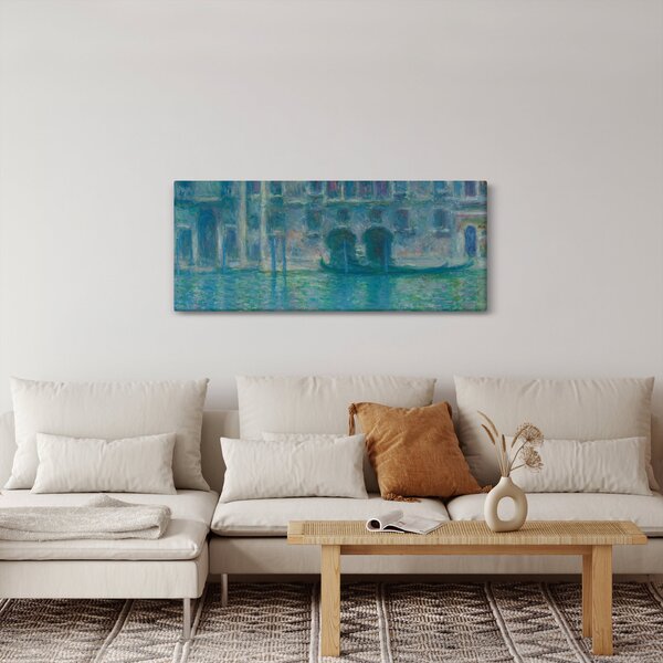 Kép - Claude Monet, Palazzo da Mula, Venice, reprodukciók (120x50 cm)