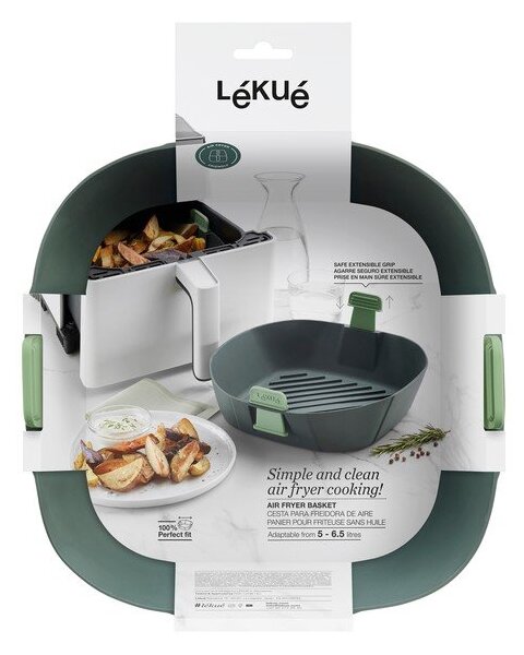 Szilikon sütőforma forrólevegős fritőzhöz 25x25 cm XL – Lékué