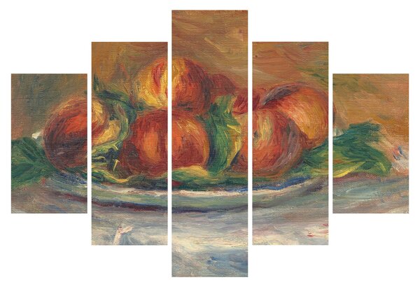 Kép - Auguste Renoir, Peaches on a Plate, reprodukciók (150x105 cm)
