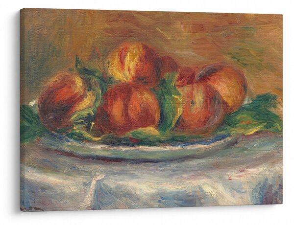 Kép - Auguste Renoir, Peaches on a Plate, reprodukciók (70x50 cm)