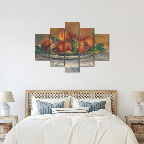 Kép - Auguste Renoir, Peaches on a Plate, reprodukciók (150x105 cm)