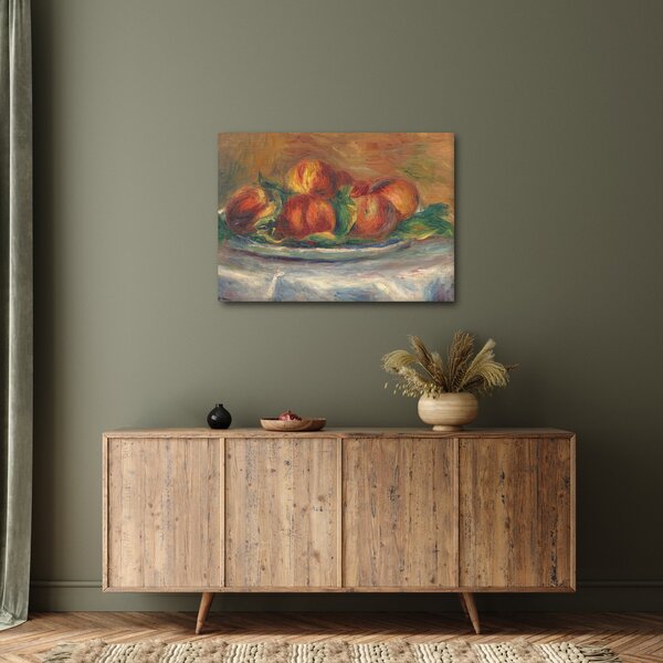 Kép - Auguste Renoir, Peaches on a Plate, reprodukciók (70x50 cm)