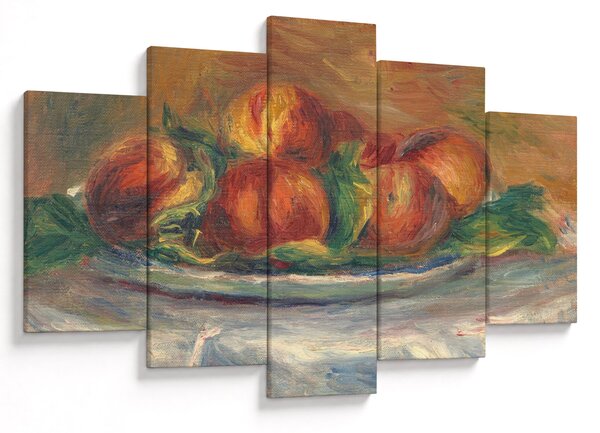 Kép - Auguste Renoir, Peaches on a Plate, reprodukciók (150x105 cm)