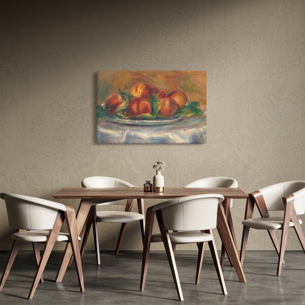 Kép - Auguste Renoir, Peaches on a Plate, reprodukciók (90x60 cm)