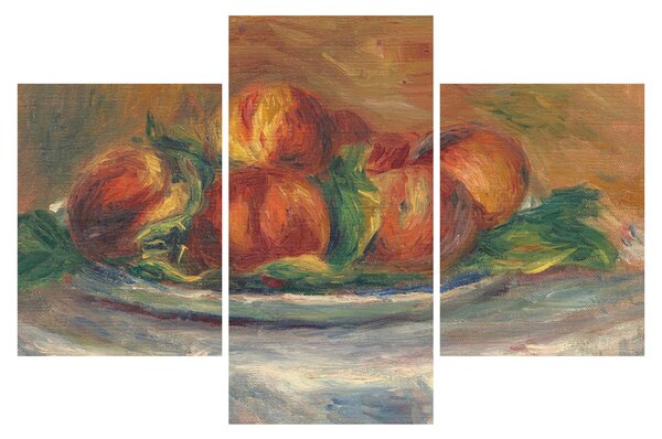 Kép - Auguste Renoir, Peaches on a Plate, reprodukciók (90x60 cm)