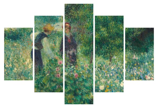 Kép - Auguste Renoir, Picking Flowers, reprodukciók (150x105 cm)