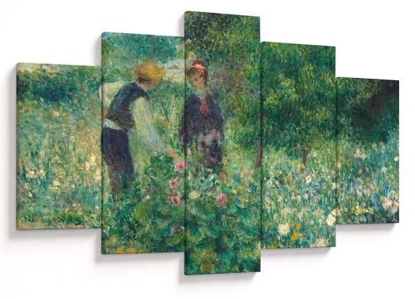 Kép - Auguste Renoir, Picking Flowers, reprodukciók (150x105 cm)