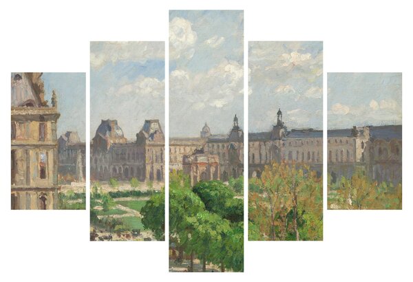 Kép - Camille Pissarro, Place du Carrousel, Paris, reprodukciók (150x105 cm)