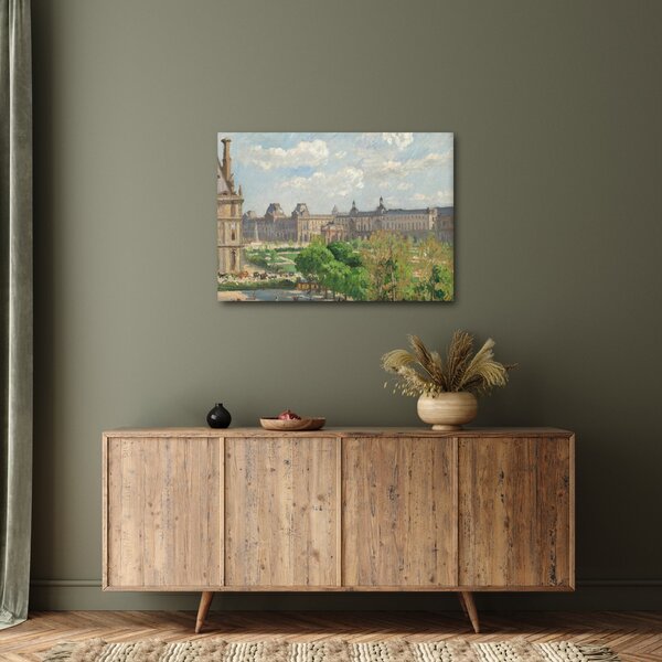 Kép - Camille Pissarro, Place du Carrousel, Paris, reprodukciók (70x50 cm)