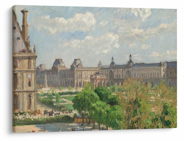 Kép - Camille Pissarro, Place du Carrousel, Paris, reprodukciók (70x50 cm)