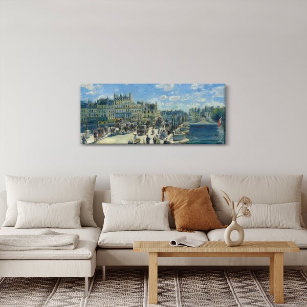 Kép - Auguste Renoir, Pont Neuf, Paris, reprodukciók (120x50 cm)