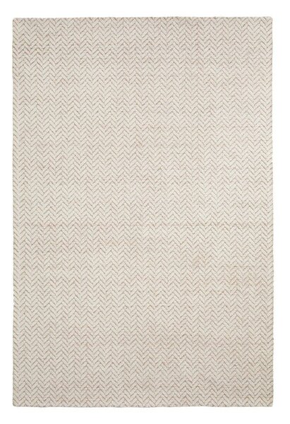 Krémszínű kézi szövésű gyapjú szőnyeg 160x230 cm Calira – Kave Home