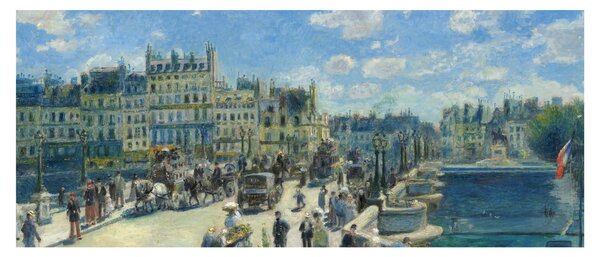Kép - Auguste Renoir, Pont Neuf, Paris, reprodukciók (120x50 cm)