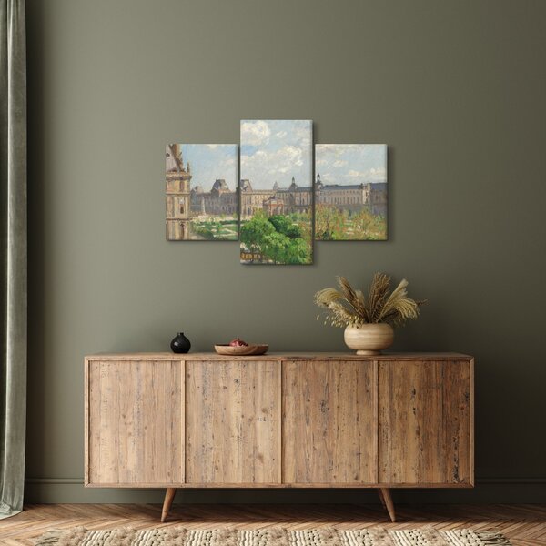 Kép - Camille Pissarro, Place du Carrousel, Paris, reprodukciók (90x60 cm)