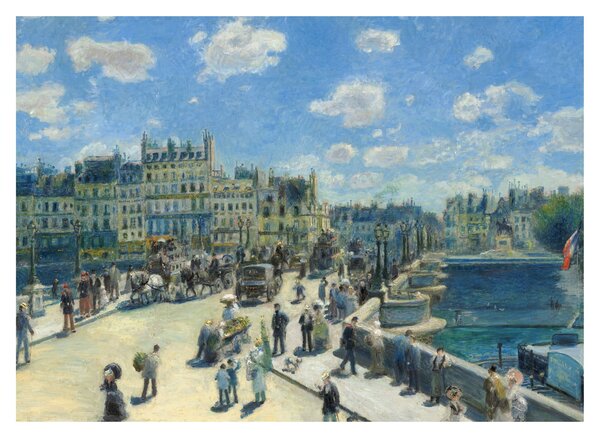 Kép - Auguste Renoir, Pont Neuf, Paris, reprodukciók (70x50 cm)